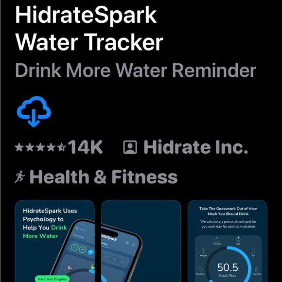 Hydrate spark 20 oz water bottle – purple plastic - Picture 8 of 11